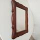 Rustic vintage mirror chic countryside