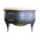 Curved chest of drawers