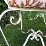Anciens fauteuils de jardin