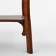 Art Deco side table in full oak, France ca. 1920