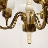 Swedish chandelier T526 from the mid-century by Hans-Agne Jakobsson for Hans-Agne Jakobsson AB.