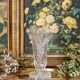 Cut crystal vase