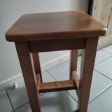 Varnished solid wood stool dp 1022701