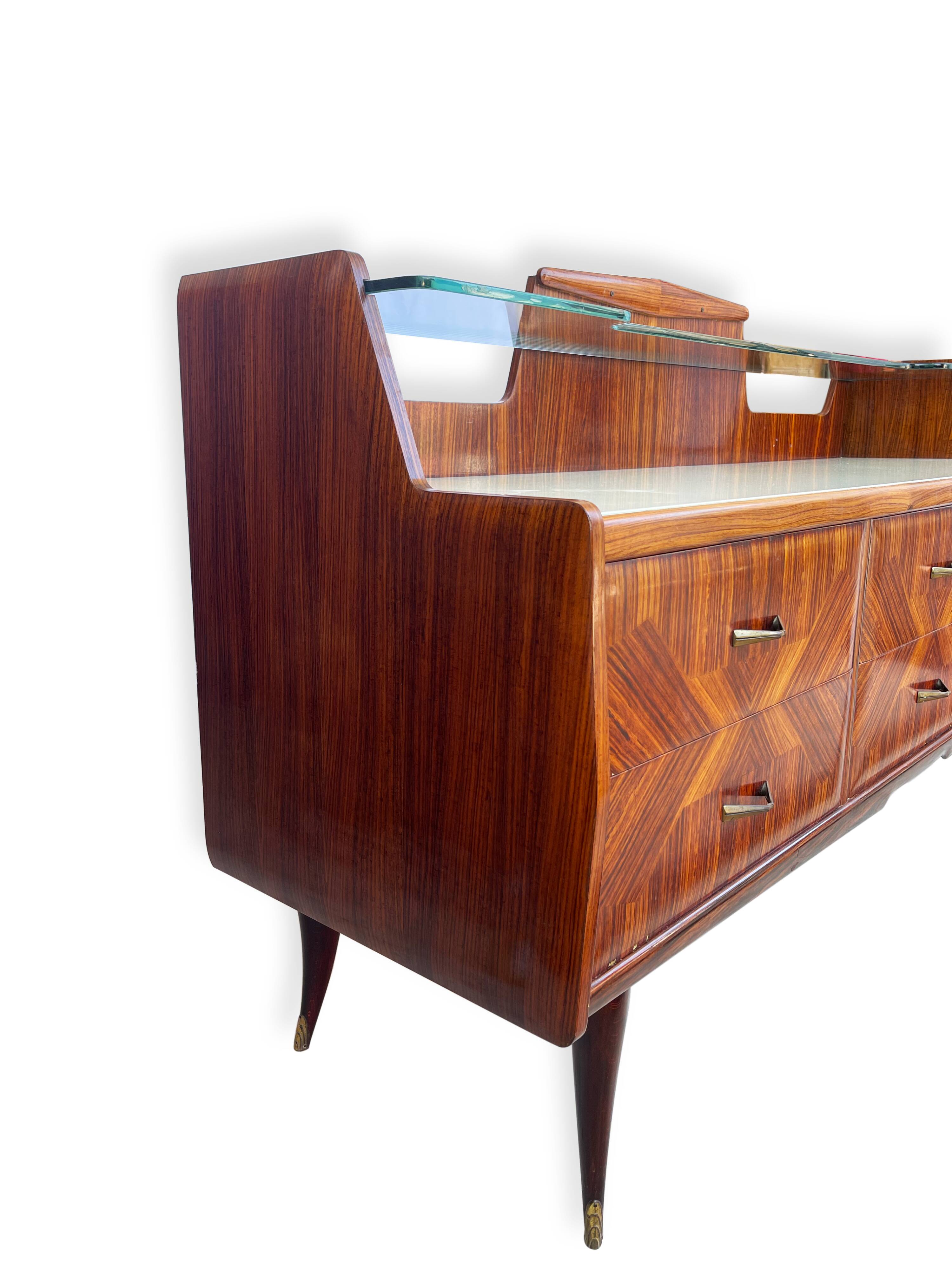 Original handcrafted Italian chest of drawers ,1960s