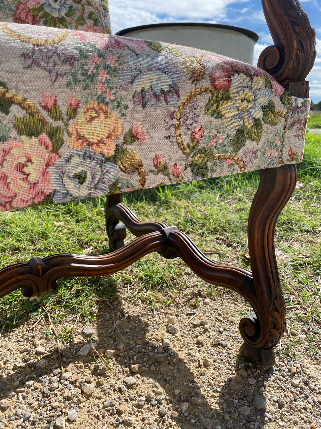 Pair of Louis XIII armchairs