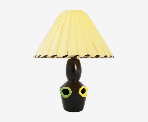 Lampe vintage en céramique