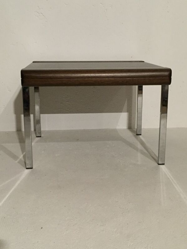 Table basse Girsberger carré, Design Suisse, année 1981