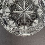 Large cut crystal ashtray – Mid-twentieth century
