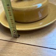 Ceramic butter dish from Beauce by Jean Cartier