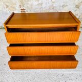 Scandinavian style teak chest of drawers, cira 60's