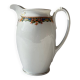 White porcelain pitcher