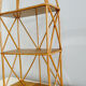Vintage rattan shelf