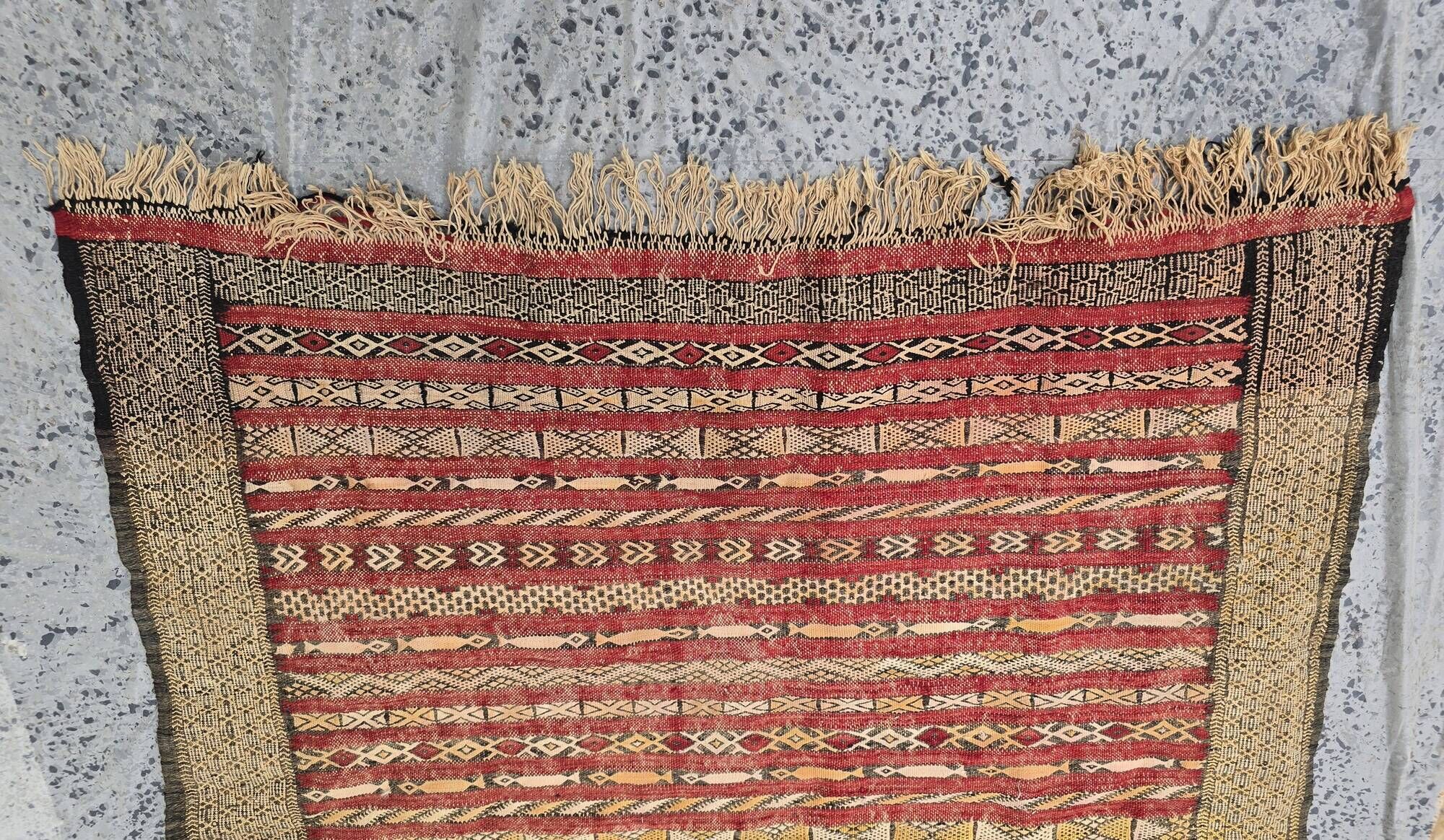 Rug - Moroccan Hanbel in wool, probably Zemmour, Middle Atlas - 116 x