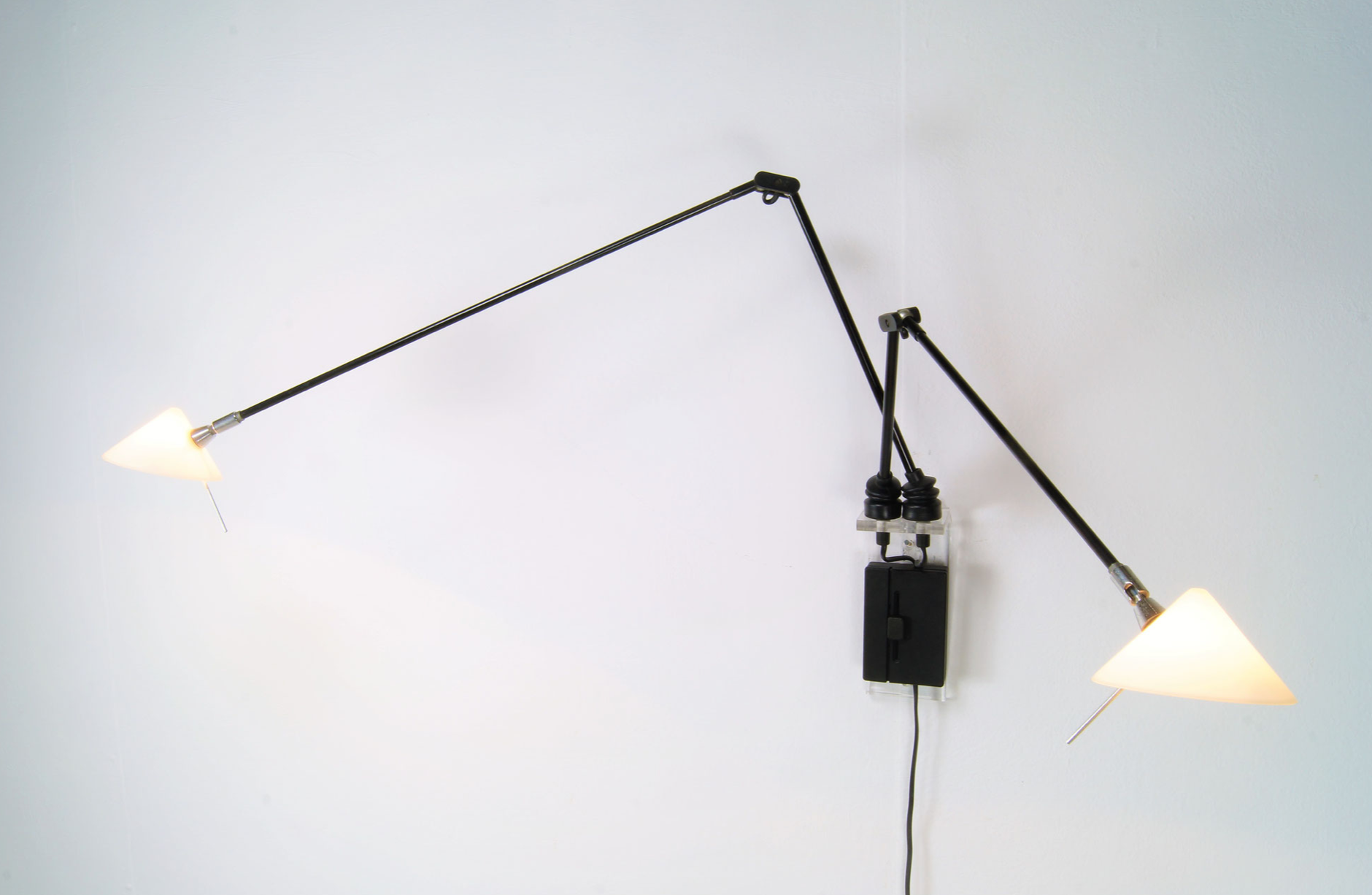 Pola Design 1980s double-jointed wall applique in Amstelveen Netherlands