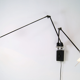 Pola Design 1980s double-jointed wall applique in Amstelveen Netherlands