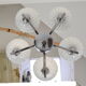 Mid-century Chandelier by company Drukov,1960's.