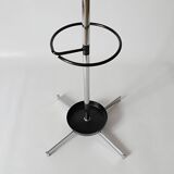 Vintage design coat rack from the 70s 1970s 1980s chrome metal