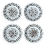 Set of 4 flat plates