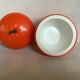 Vintage plastic orange apple ice bucket