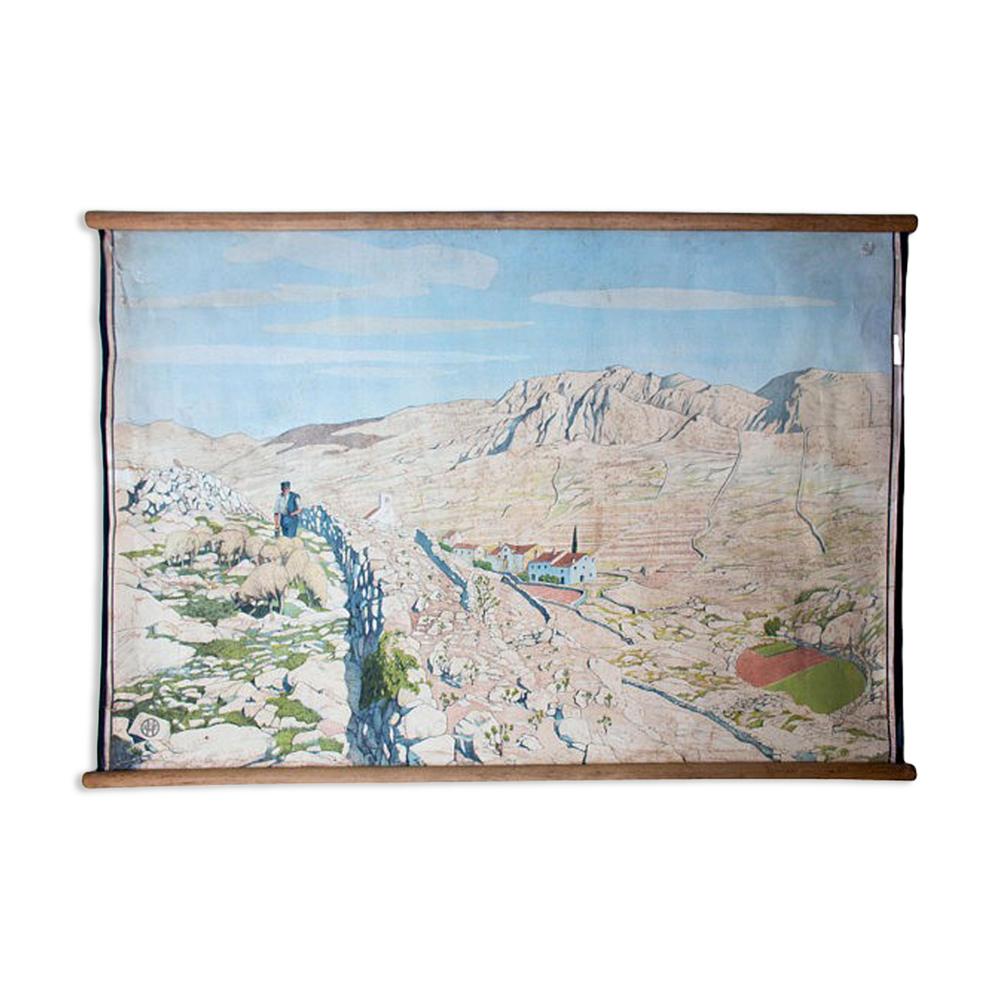 Poster "Greece" educational grid 1918