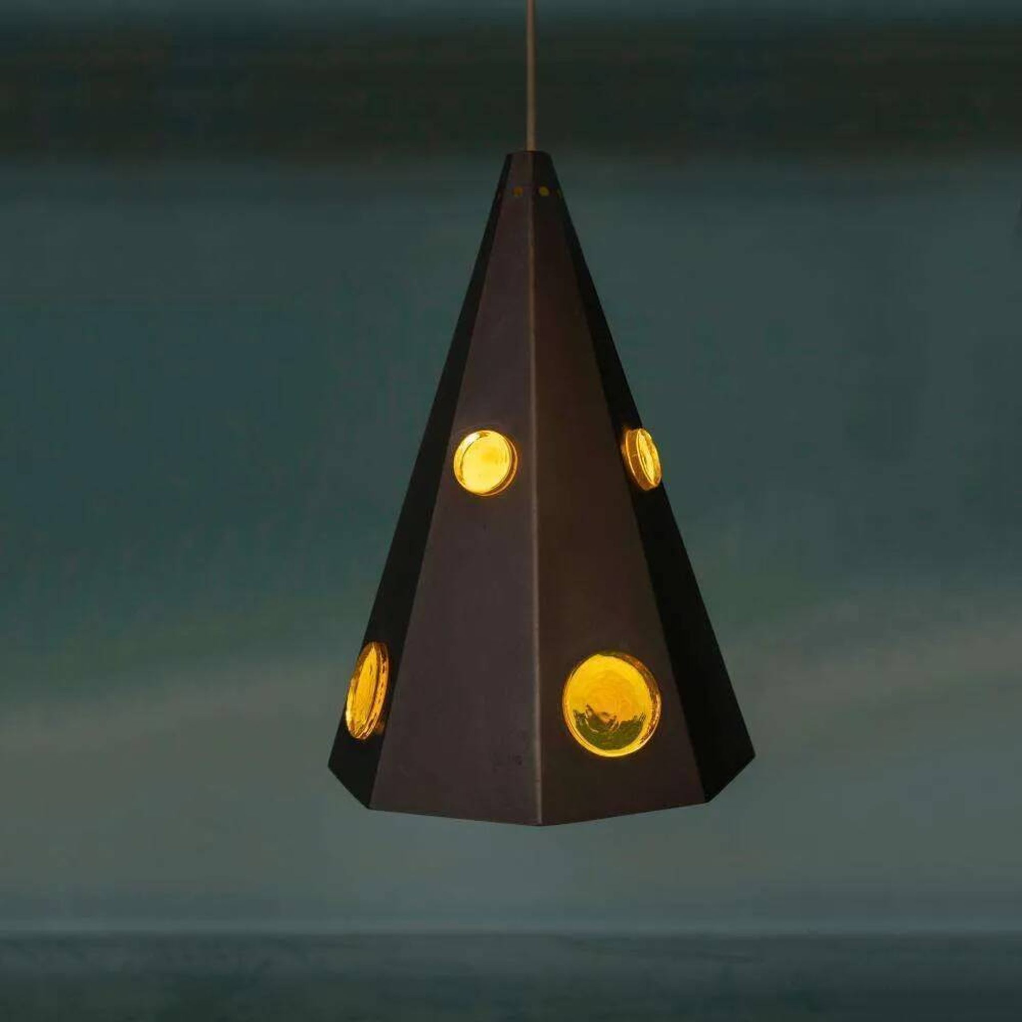 Suspension design danoise vintage années 60