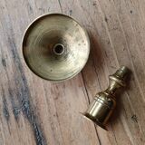 Brass candle holder