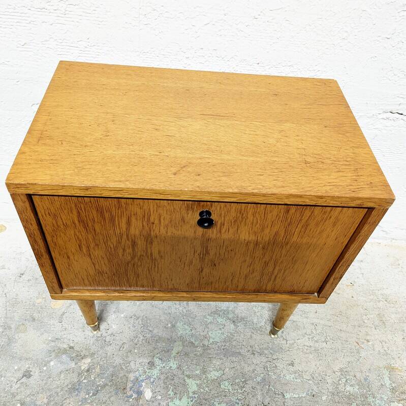 Large vintage bedside table