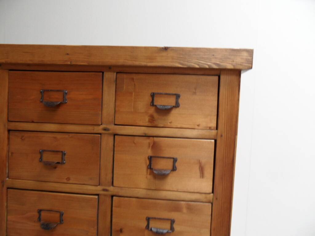 Vintage apothecary cabinet with 50 drawers