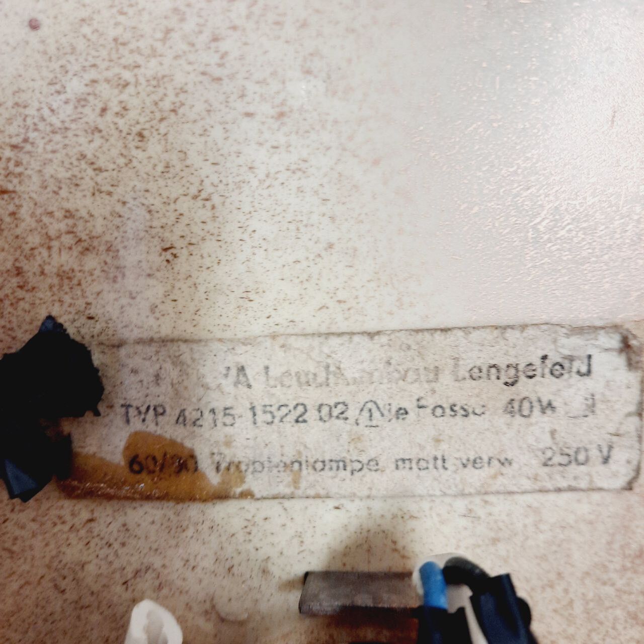 Cascade chandelier - vintage - VEB Narva - made in Germany.