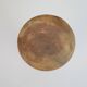Brown ceramic tube vase signed Roger Jacques under the base