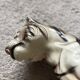 Enamelled ceramic tiger 1970