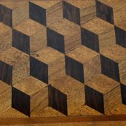 Walnut and Rosewood Marquetry Service Table – 1940
