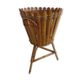 Porte plante en bambou
