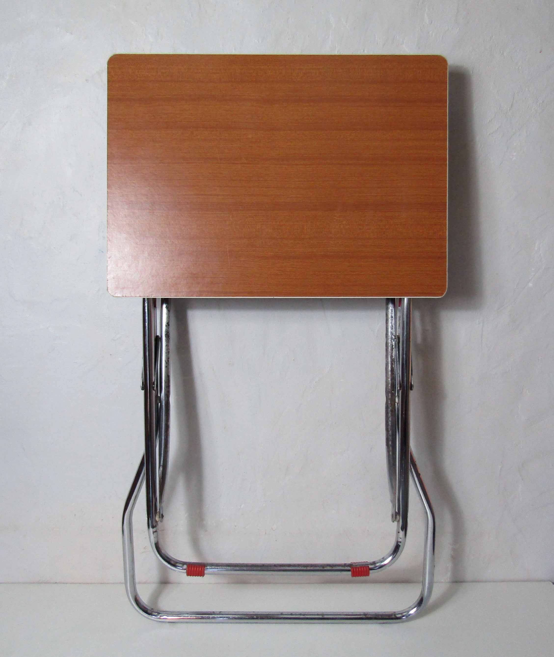 Former foldable gico desk for children chrome skai formica