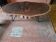 Table basse brutaliste en palissandre de Madagascar