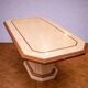 Large marble dining table – Central base