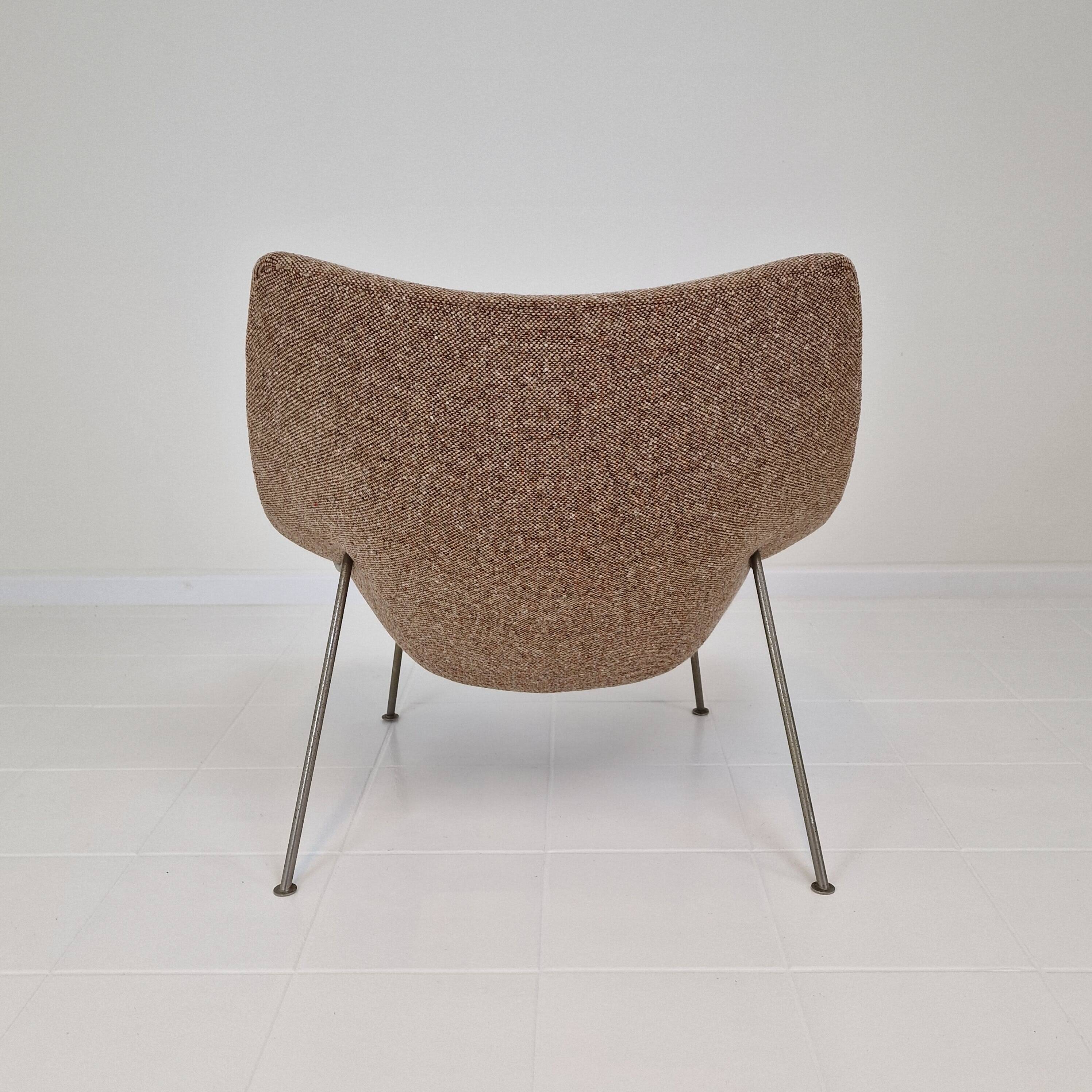 Oyster Chair with Ottoman by Pierre Paulin for Artifort, 1960s