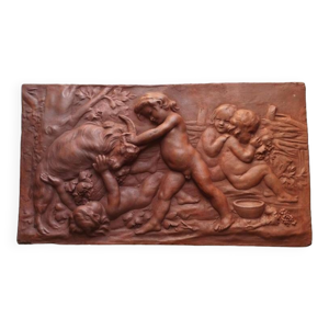 Grand bas-relief d'après