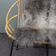 Rattan sofa & sheepskin Dutch Design 1960