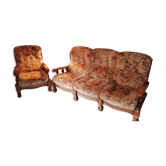 Canapé avec fauteuil