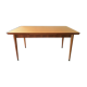 Table vintage oak year 50/60 with 2 extensions