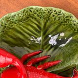 Vintage Italian lobster-shaped pottery sculpture.