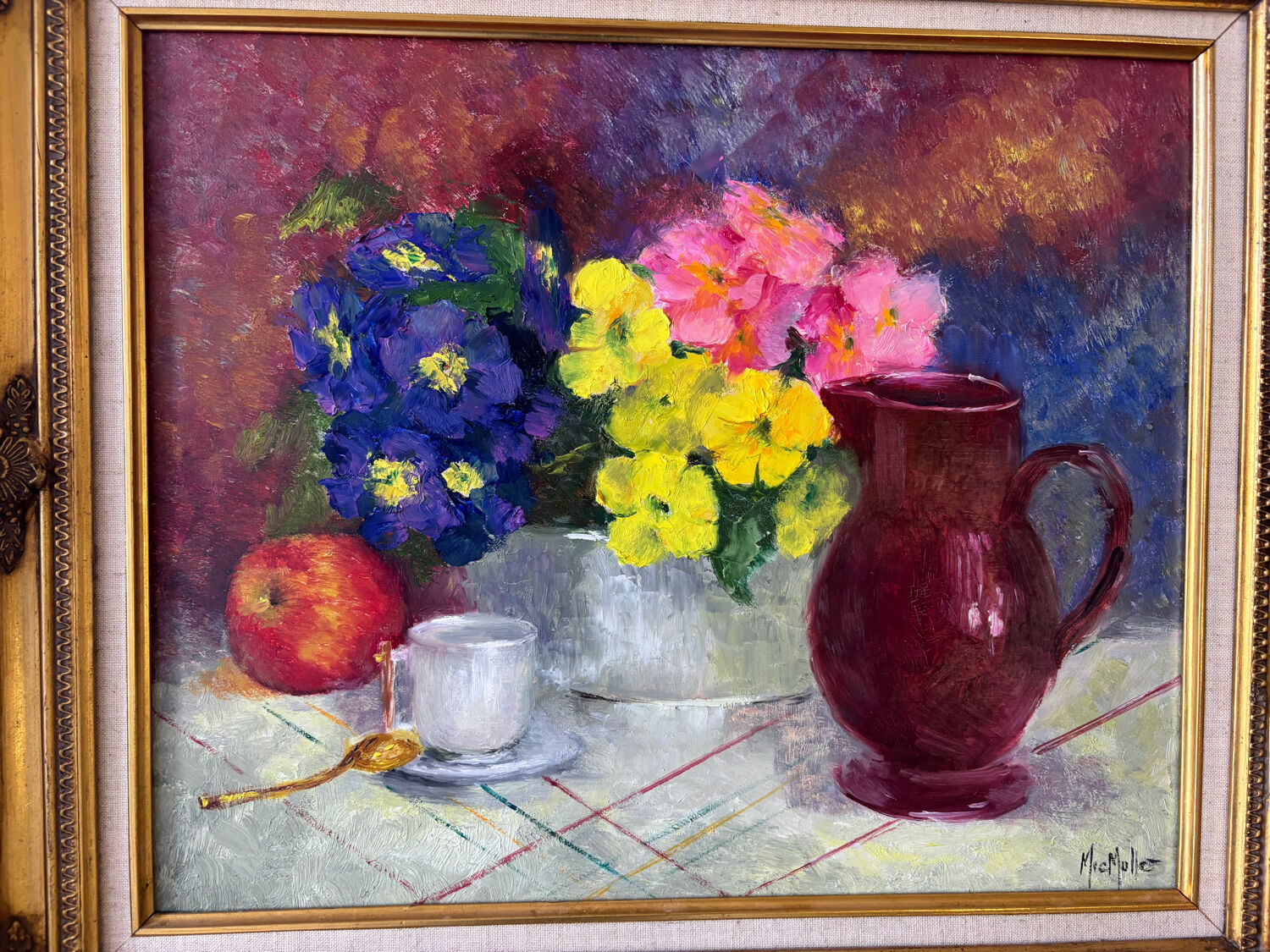 Still life signed Mic Muller