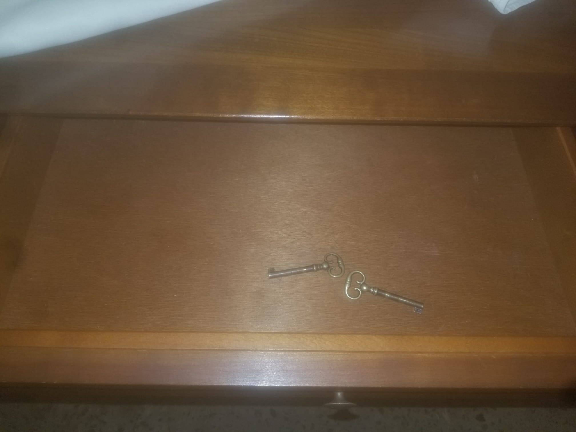 Meuble enfilade bois merisier