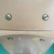 Pair of vintage bathroom wall lights from Germany in the 70s