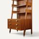 Vintage Italian wooden library - 1960s
