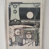 Liithography of Gustave CAMUS