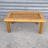Swedish pine coffee table from the 70s