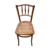 Set of six bistro chairs