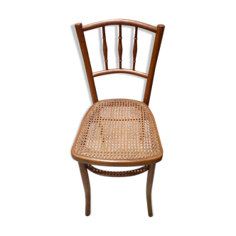 Set of six bistro chairs
